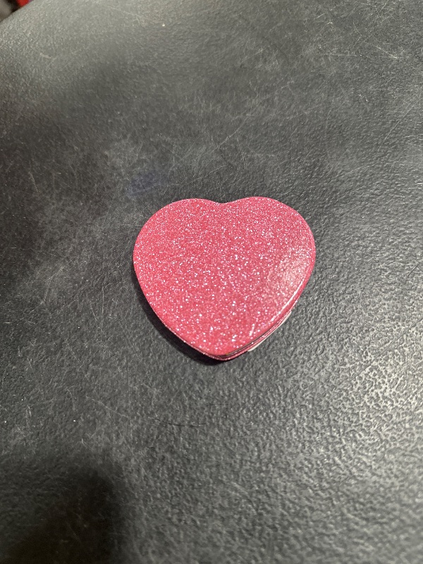 Photo 1 of Mabor Heart Shaped Compact Mirror, Pocket Mirror Portable Double Sided 1x/2x Magnifying Purse Mirror for Women Girls Mini Cute Vanity Mirror for Handbag Wallet Home Office(Pink)