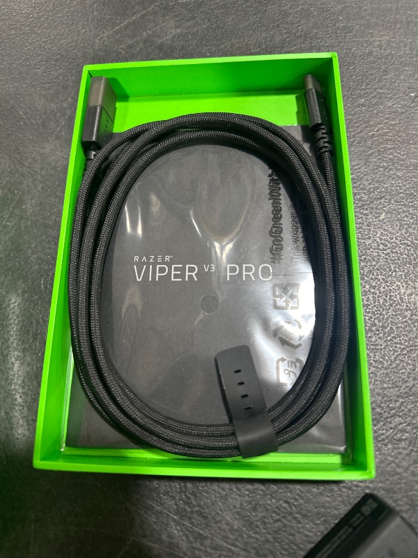 Photo 1 of Razer Viper V3 Pro Wireless Esports Gaming Mouse: Symmetrical - 54g Lightweight - 8K Polling - 35K DPI Optical Sensor - Gen3 Optical Switches - 8 Programmable Buttons - 95 Hr Battery - Black