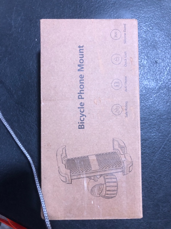 Photo 1 of LISEN Bike Phone Holder, [Super Easy Install] Ultra Stable Motorcycle Phone Mount, Bicycle Handlebar Holder Mount for Adults Kids, Bike Bicycle Ebike Gear Accessories, for iPhone Samsung Google Pixel