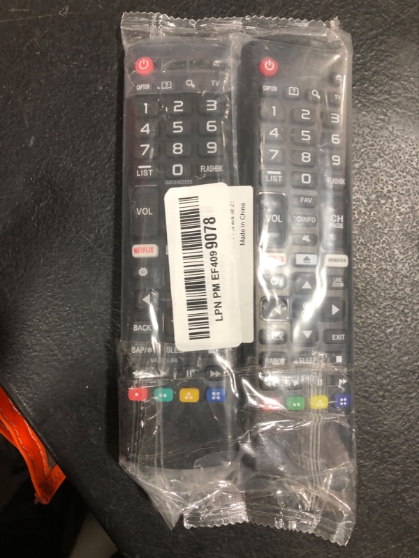 Photo 1 of Universal Remote Control for LG TV Remote,Compatible with All Models for LG Brand, with Netflix Prime Video Shortcut Buttons?Pack of 2?