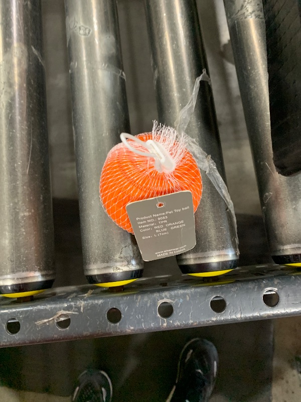 Photo 1 of Orange Pet Toy Ball