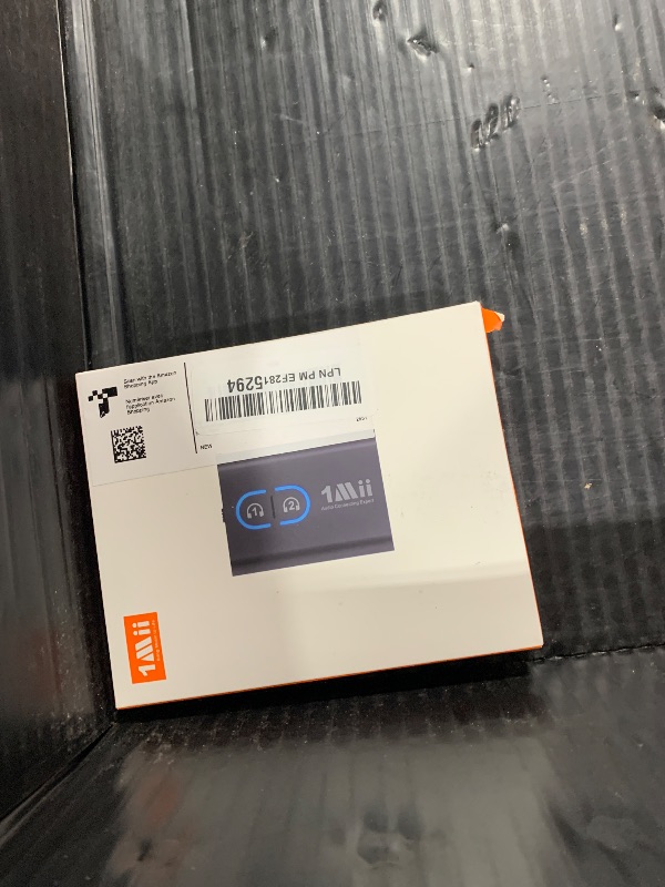 Photo 1 of 1Mii Bluetooth 5.3 Transmitter Receiver for TV to Wireless Headphones, Dual Link AptX Adaptive/Low Latency/HD Audio, Aux Adapter for Home Stereo, Airplane, Boat, Gym