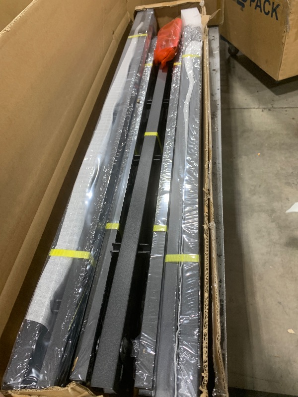 Photo 1 of DiaOutro 9 Inch California King Bed Frames Heavy Duty Low Profile Metal Platform No Box Spring Needed Mattress Foundation, Easy to Assembly, Noise Free, Black