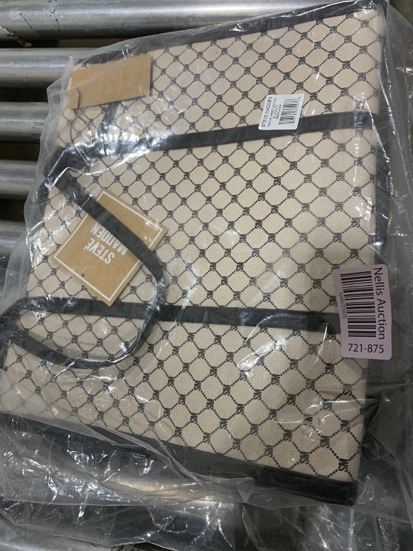 Photo 1 of Steve Madden BBERLN Large Tote Bag, Black Multi