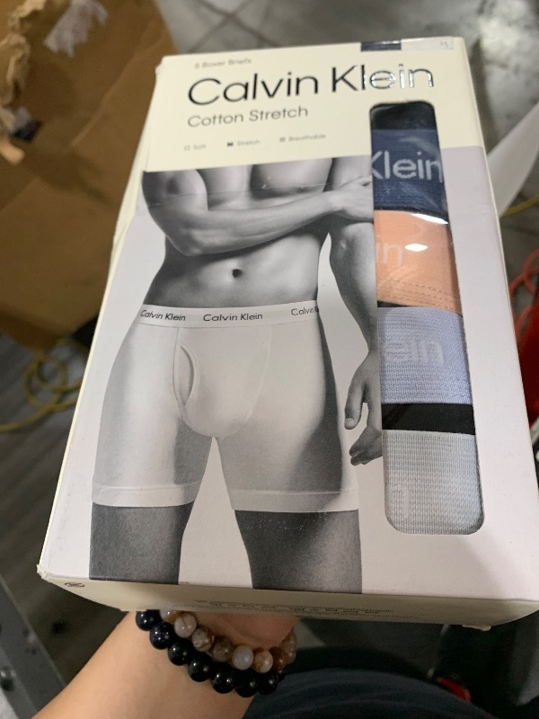 Photo 1 of Calvin Klein Men's Cotton Stretch 5-Pack Boxer Brief
