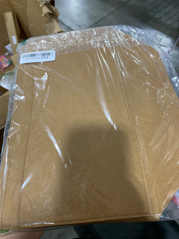 Photo 1 of LEXSION Felt Purse Organizer Insert Bag In Bag with Two Removeable Holder 8020 Light Brown XL