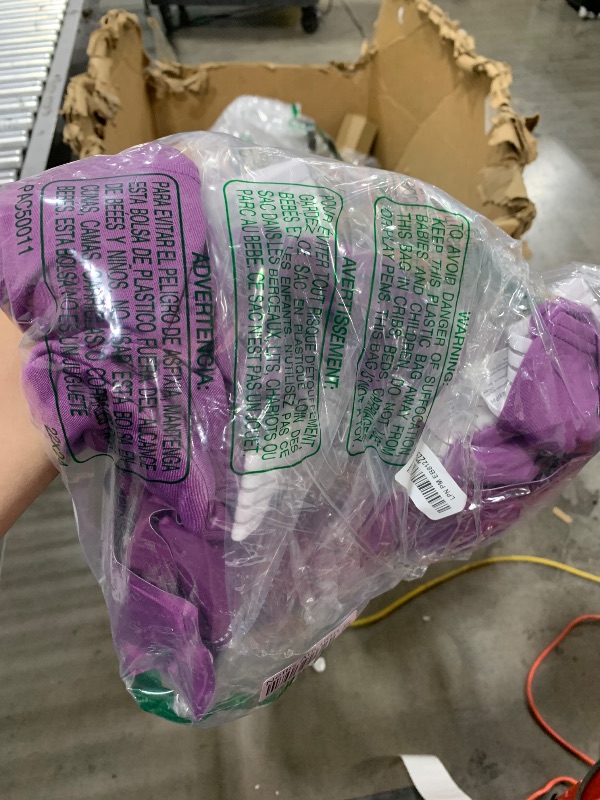 Photo 1 of SuzziPad Foot Ice Pack Cold Socks & Gloves for Chemotherapy, Comfort Items for Chemo, Soothing for Feet, Cooling Therapy for Hand, L, Purple