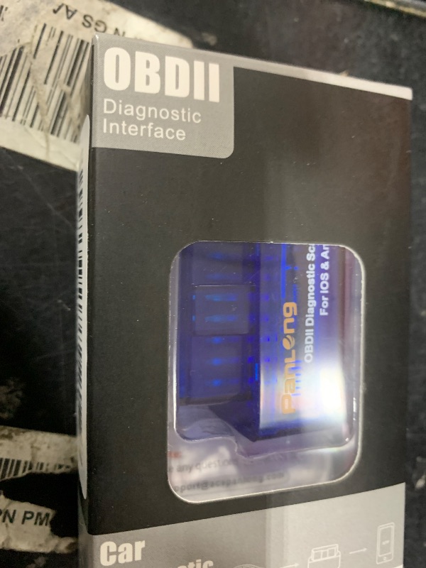 Photo 1 of Panlong OBD2 Scanner Bluetooth for iPhone iOS Android OBDII Car Diagnostic Scan Tool Engine Fault Code Reader