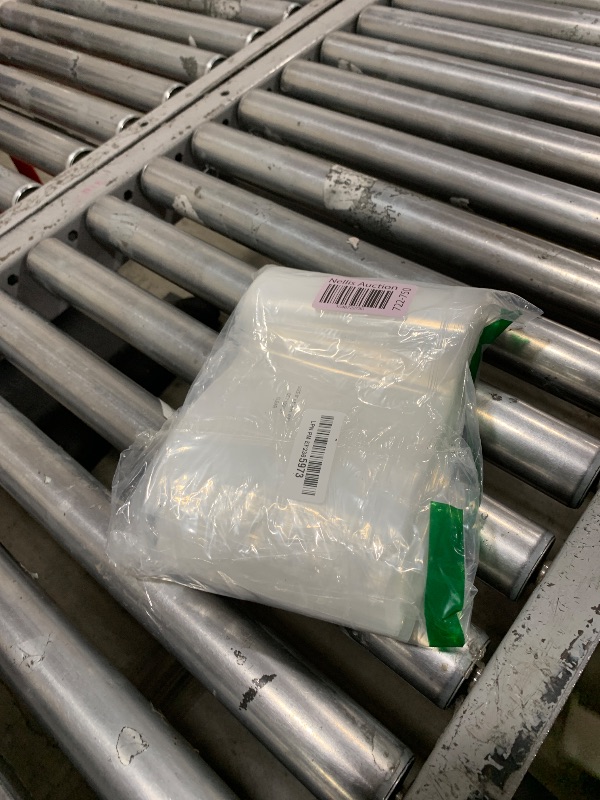 Photo 1 of GPI - 6" X 8" Clear Plastic Zip Bags, 100 Count, Heavy-Duty 4 Mil Thick Durable Poly Baggies With Resealable Zipper Lock, Hang-Hole For Display.
