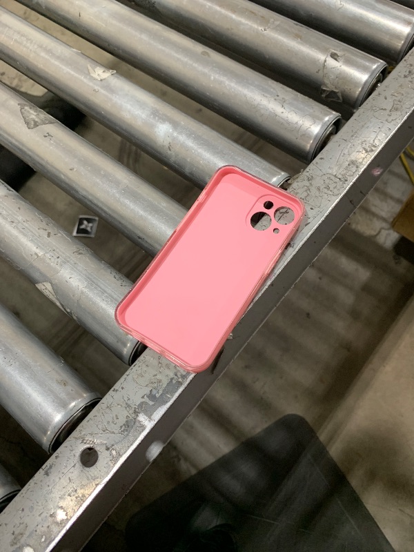 Photo 1 of Hython Case for iPhone 14 Case Glitter Cute Sparkly Shiny Bling Sparkle Phone Cases 6.1", Thin Slim Fit Soft TPU Bumper Shockproof Rubber Protective Cover for Women Girls Girly, Bright Pink