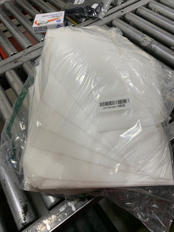 Photo 1 of 100% Compostable Packing Foam Sheets-KTOB 100 Pack 12”x 12”Eco Friendly Moving Supplies and Sustainable Packing Material for Fragile Items