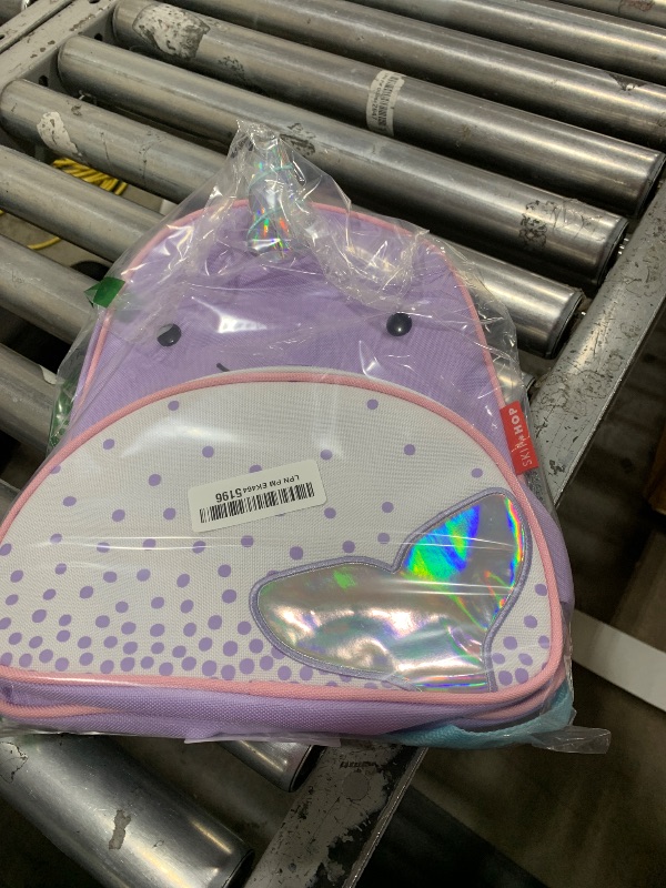 Photo 1 of Skip Hop Toddler Backpack, Zoo Preschool Ages 3-4, Narwhal