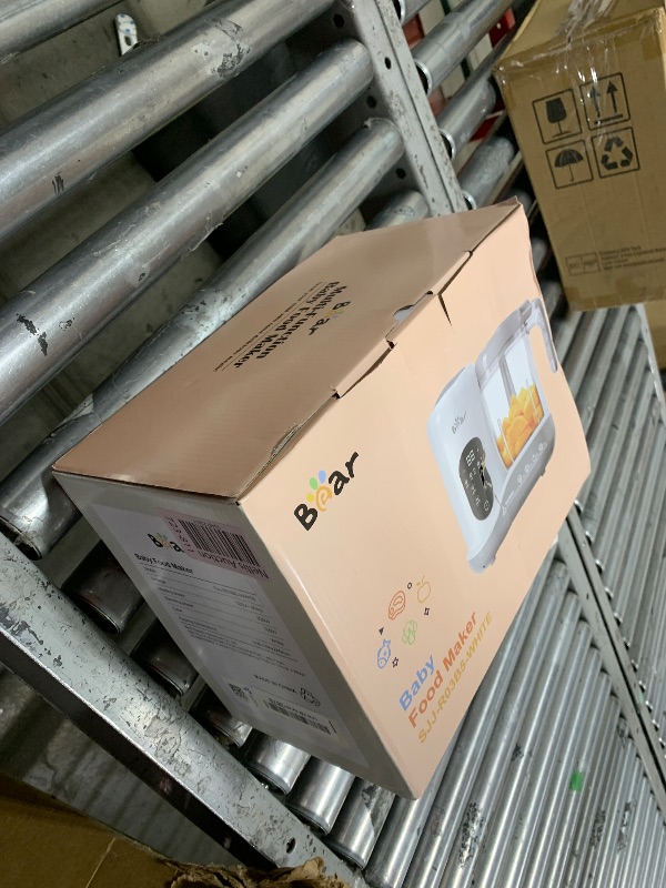 Photo 1 of BEAR 2024 Baby Food Maker | One Step Baby Food Processor Steamer Puree Blender | Auto Cooking & Grinding | Baby Food Puree Maker with Self Cleans | Touch Screen Control, White