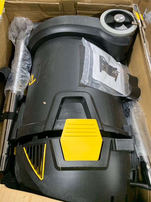 Photo 1 of Dustless Technologies HEPA Wet+Dry Pro Vacuum, 8 Gallon, Black (D1618)