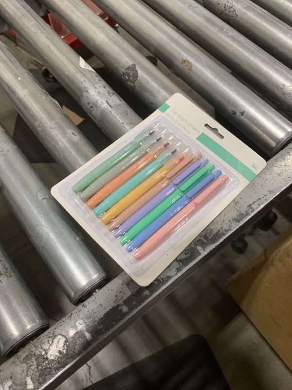 Photo 1 of Mr. Pen- Bible Highlighters and Pens, 10 Pack, Gel Highlighters, Cotton Candy Clouds, Bible Highlighters No Bleed, Gel Highlighter No Bleed Through, Aesthetic Pens, Gel Pens, Cute Pens