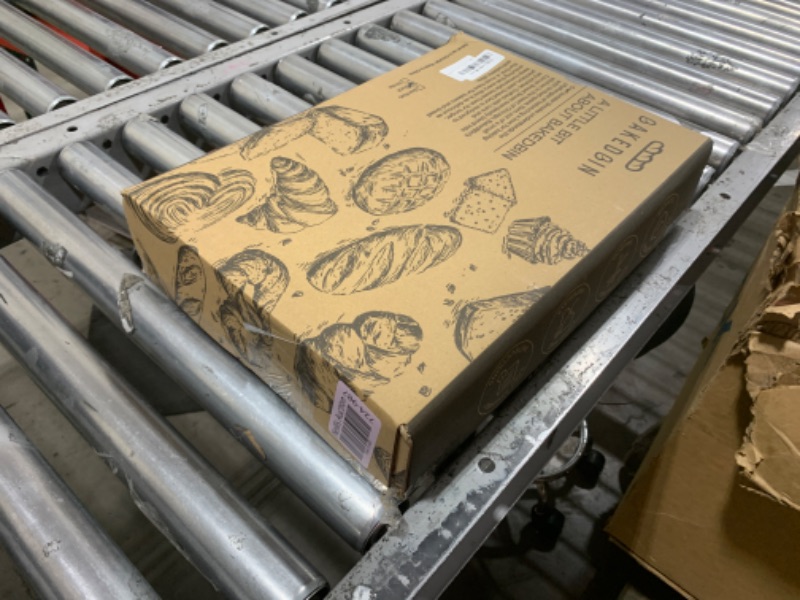 Photo 1 of BakedBin Corner Bread Box for Kitchen Countertop - New 2025 Airtight Design - Extra Large, Double Layer Black BreadBox, Vintage Storage for Homemade Bread, Under Cabinet Organizer