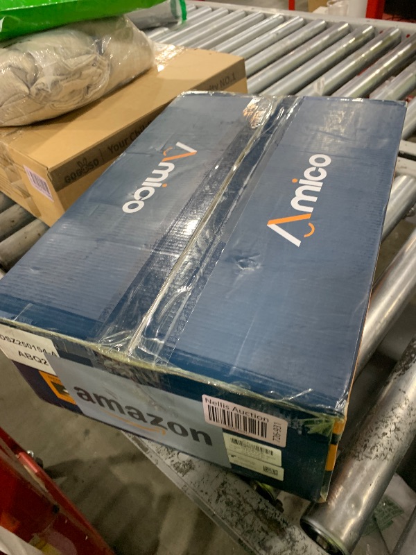 Photo 1 of Amico 12 Pack 8 Inch 5CCT Ultra-Thin LED Recessed Ceiling Light with Junction Box, 2700K/3000K/3500K/4000K/5000K Selectable, 18W Eqv 125W, Dimmable Canless Wafer Downlight, 1600LM High Brightness -ETL