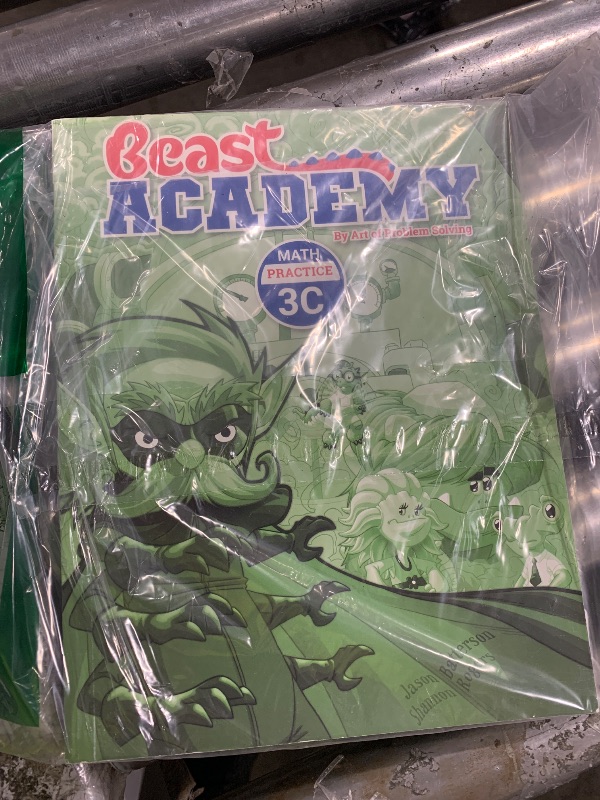 Photo 1 of Art of Problem Solving: Beast Academy 3C Books