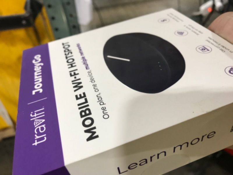 Photo 1 of New TravlFi JourneyGo LTE RV WiFi Hotspot | RV Internet with Multiple Networks, Pay As You Go and No Contracts | Portable Internet for Travel, Motorhomes and Campers