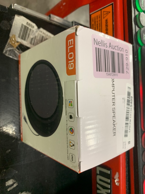 Photo 1 of ABRRU USB Computer Speaker for Laptop, External Speakers for Desktop Computer with Crystal Clear Sound, Rich Bass and Volume Buttons, Plug-N-Play (Black)