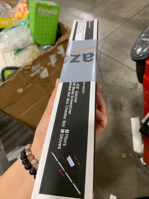 Photo 1 of Magnesium Flexible Water Heater Anode Rod- Magnesium Anode Rod for Rheem, Reliance, Richmond, Kenmore, GE, 44 Inch Long, 0.8 Inch Diameter, 3/4 Npt Thread, 1-1/16 Inch Hex Socket Tool and Teflon Tape