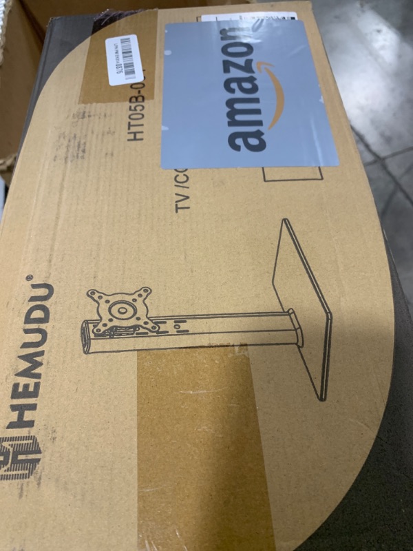 Photo 1 of Single LCD Computer Monitor Free-Standing Desk Stand Mount Riser for 13 inch to 32 inch screen with Swivel, Height Adjustable, Rotation, Vesa Base Stand Holds One (1) Screen up to 77Lbs(HT05B-001))