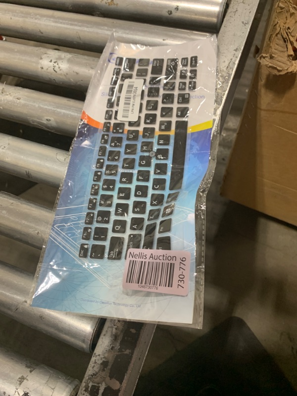 Photo 1 of CaseBuy Keyboard Cover for Dell Latitude 5480 5490 5491 7490 7480 14 inch Laptop, Dell 3340 E3340 E5490 E5491 E5450 E5470 E7450 E7470 E7480 Keyboard Protective Skin with Point, Black