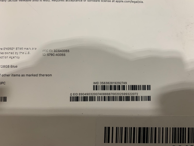 Photo 1 of Apple iPad 11-inch: A16 chip, 11-inch Model, Liquid Retina Display, 128GB, Wi-Fi 6 + 5G Cellular, 12MP Front/12MP Back Camera, Touch ID, All-Day Battery Life — Blue