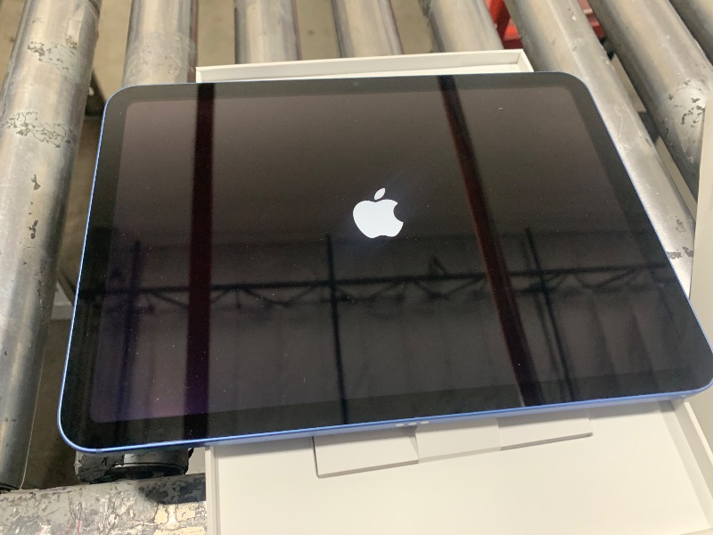 Photo 1 of Apple iPad 11-inch: A16 chip, 11-inch Model, Liquid Retina Display, 128GB, Wi-Fi 6 + 5G Cellular, 12MP Front/12MP Back Camera, Touch ID, All-Day Battery Life — Blue