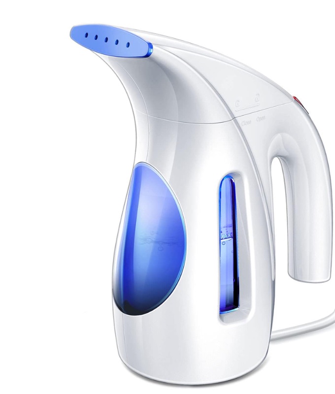 Photo 1 of HiLIFE Steamer for Clothes, Portable Handheld Design, 240ml Big Capacity, 700W, Strong Penetrating Steam, Removes Wrinkle, for Home, Office(ONLY FOR 120V)