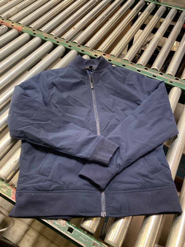 Photo 1 of Banana Republic Bomber Jacket, Navy, Small 