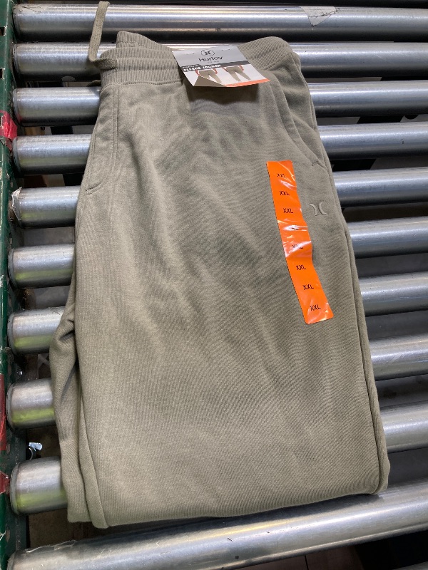 Photo 1 of Hurley Mens Midweight Fleece Jogger (US, Alpha, XX-Large, Regular, Regular, Sage Green)
