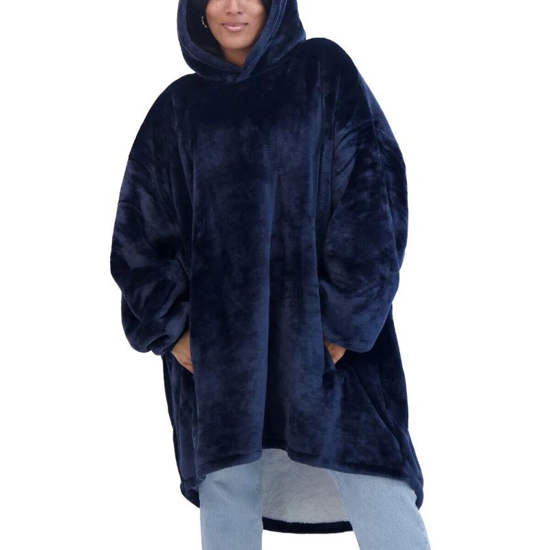 Photo 1 of The Wayy Unisex Big Plush Lined Over-Sized Hoodie 
