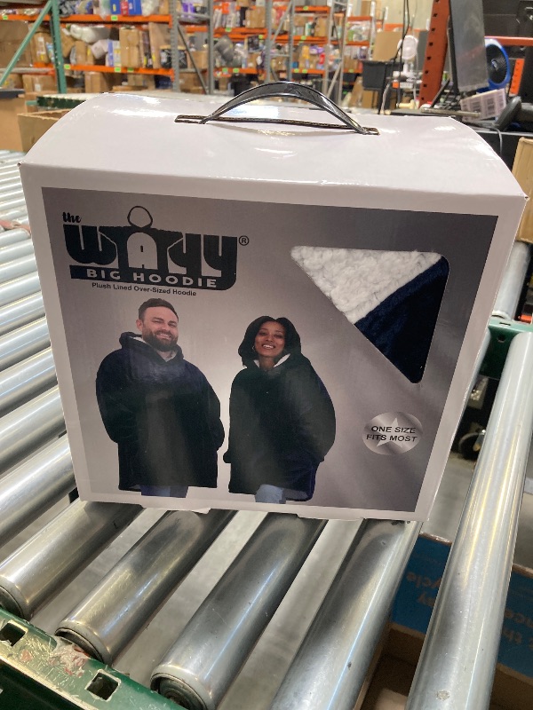 Photo 1 of The Wayy Unisex Big Plush Lined Over-Sized Hoodie 
