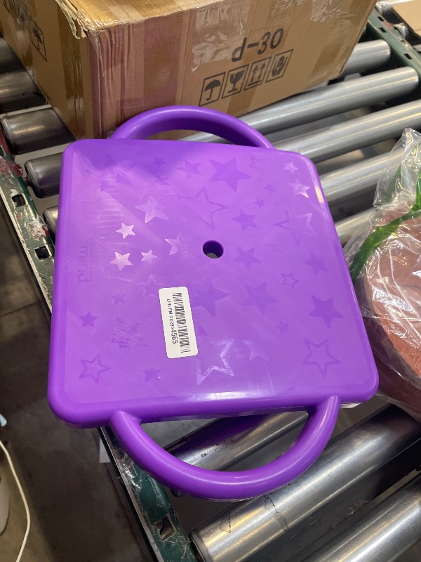 Photo 1 of hand2mind-77103 Purple Indoor Scooter Board With Safety Handles For Kids Ages 6-12, Plastic Floor Scooter Board With Rollers, Physical Education For Home (Pack of 1) color may vary