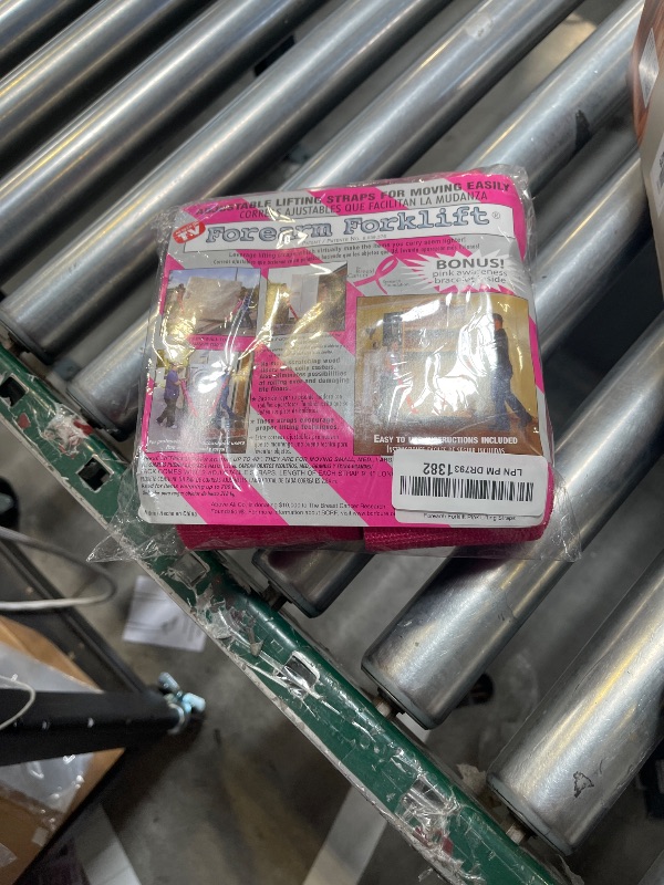 Photo 1 of Forearm Forklift 2-Person Lifting and Moving Straps - Lift, Move and Carry Furniture, Appliances, Mattresses or Any Item up to 800 lbs. Safely and Easily Like a Pro, Hot Pink