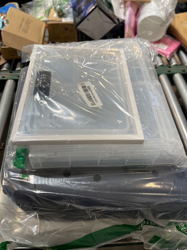 Photo 1 of Large Medicine Lock Box for Safe Medication, Lockable Storage Box for Fridge/Snacks Food, Phone Lock Boxes with Combination Code for Home/Dorms/Office Storage Lockers