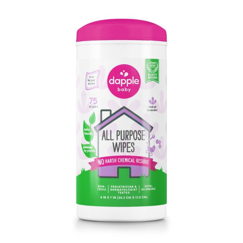 Photo 1 of Dapple All Purpose Lavender Cleaning Wipes - 75ct
