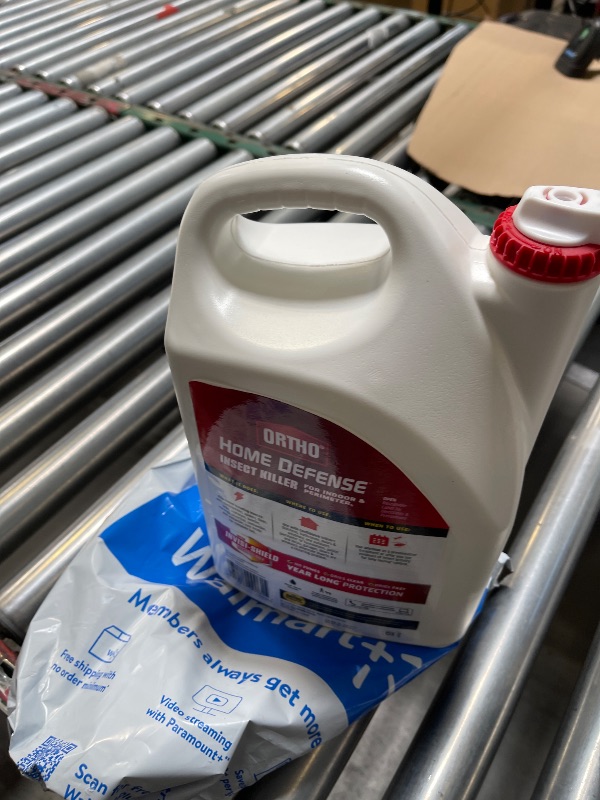 Photo 1 of Ortho Home Defense Insect Killer for Indoor & Perimeter2 with Comfort Wand, Controls Ants, Roaches, Spiders, and More, 1 gal.