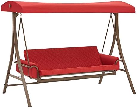 Photo 1 of Garden Winds Replacement Canopy Top Cover for The Garden Treasures Porch Swing Model Number SW001 - Riplock 350