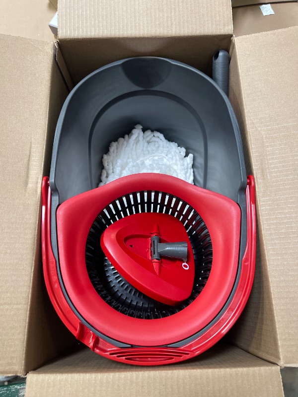 Photo 1 of O-Cedar Easy Wring 12 in. W Wet Mop Kit