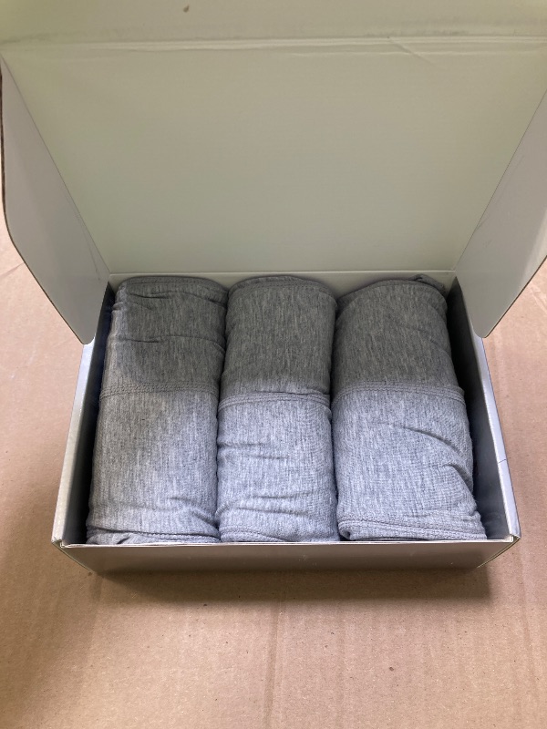 Photo 1 of AIRCUTE Men Urinary Incontinence Underwear Washable Absorbency Soft Bladder Leak Proof Boxer Briefs 60 ML 3 Pack (X-Large,3 Gray)