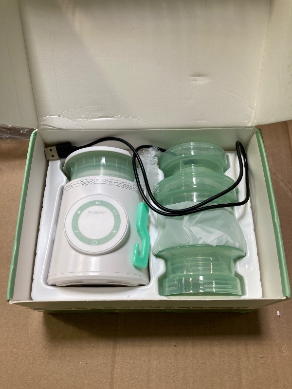Photo 1 of Momcozy Portable Bottle Warmer for Travel, Double Leak-Proof Travel Bottle Warmer with Fast Heating, Safety Material Baby Bottle Warmer for Dr. Brown, Philips Avent, Medela, Tommee Tippee, Comotomo