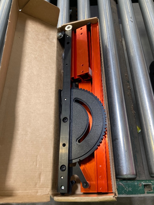 Photo 1 of O’SKOOL Miter Gauge Extension Fence System with Standard Slot and Stop Holes,Telescoping Fence and Flip Stop
