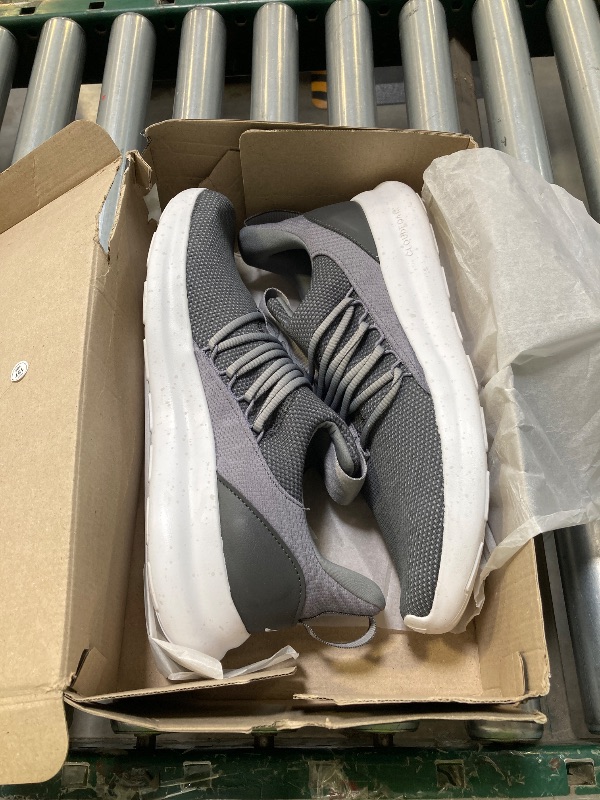 Photo 1 of adidas Men's Lite Racer Adapt 7.0 Sneaker, Silver Pebble/Silver Pebble/Silver Pebble, 12