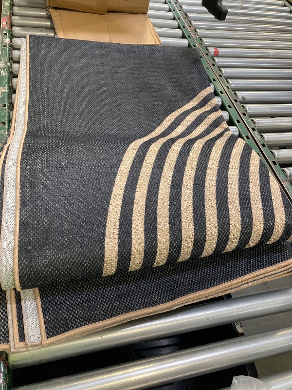 Photo 1 of Large Area Rug, Black/Brown