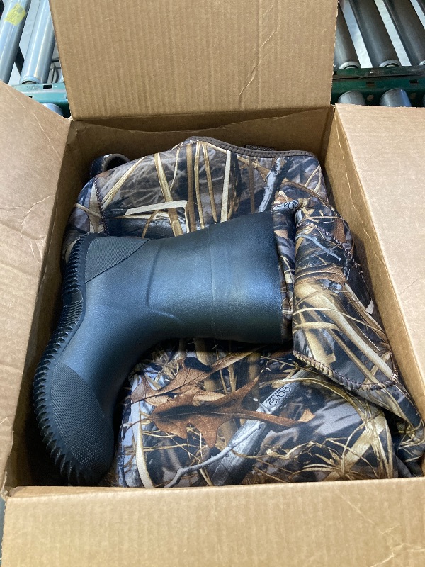 Photo 1 of TIDEWE Hunting Waders with Boot Hanger & 600G Insulation, Waterproof Cleated Neoprene Bootfoot Fishing Chest Waders Size 10/11 Boot Size 6M