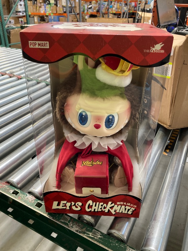 Photo 1 of POP MART The Monsters Let's Checkmate Series-Vinyl Plush Doll, Toys for Modern Home Decor, Collectible Toy Set for Desk Accessories(Unable To Verify Authenticity)
