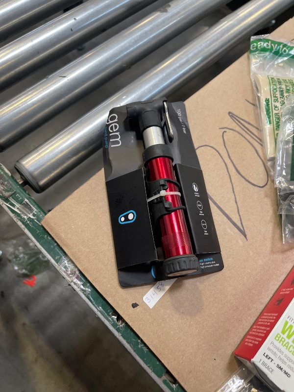 Photo 1 of Crankbrothers Gem Hand Pump - Red ,Short