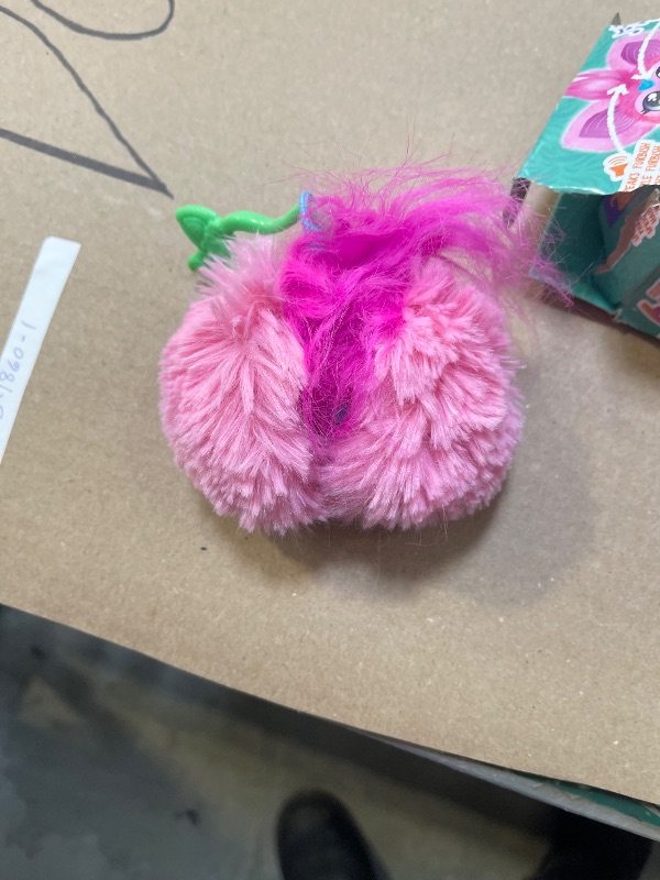 Photo 1 of Furby Furblets Flo-Flo Mini Friend, Electronic Plush Toys for Girls & Boys 6+, Pink Flamingo, Speaks Furbish & Plays Music, Series 4